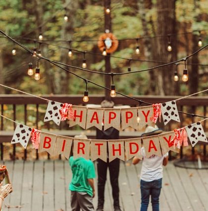 Creative birthday parties for child